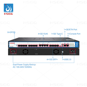 HSGQ-G08R giá rẻ sợi quang OLT 8 cổng C320 C300 sợi Thiết bị mạng Tương thích với tất cả các thương hiệu của onu - Product Image 6