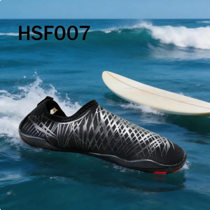 HY, Zapatos de Agua para Rescate Acuático, Fáciles de Usar, de Secado Rápido, para Actividades de Navegación, Fáciles de Poner y Quitar, Negros y Azules, Zapatos de Surf HSF006 - Product Image 4