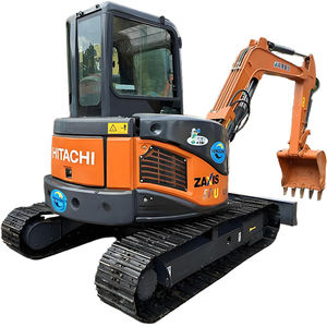 <span class=keywords><strong>HITACHI</strong></span> utilisé ZX50U zéro-queue balançoire japon ZX50 ZAXIS 50 5Ton 5T pelle hydraulique machines excavatrice pour l'aménagement paysager - Product Image 1
