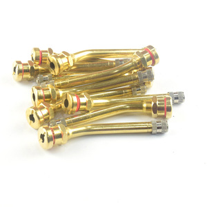 Válvula sin cámara V3-20-6 de cobre con boca americana para reparación y reemplazo de neumáticos de autobús y minibús - Product Image 4