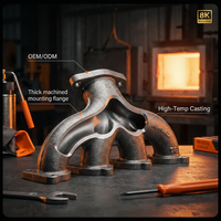 Blocs-cylindres de moteur automobile en fonte ductile et fonte grise sur mesure, usinés avec précision, composants de moteur automobile certifiés OEM/ODM ISO9001
