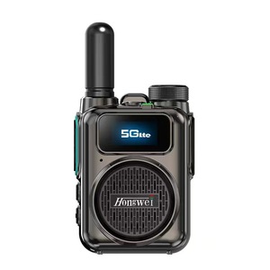 Talkie-walkie 5G POC Hongwei avec emplacement pour carte SIM, appareil de communication longue portée pour l'extérieur - Product Image 1