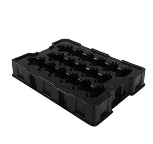 Plateau ESD pour composants électroniques, pièces OEM durables d'usine, thermoformage sous vide antistatique - Product Image 3