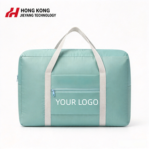 Sac de voyage pliable léger et personnalisé pour week-end, bagage à main pour avion, sac de sport pour femmes et hommes - Product Image 1