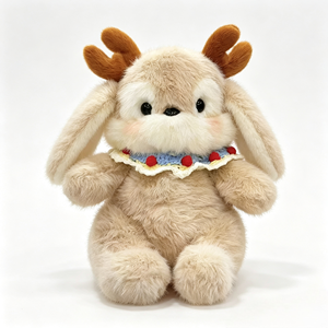 Adorabile peluche a forma di <span class=keywords><strong>cervo</strong></span>, regalo di Natale o compleanno per ragazze, regalo di animali di peluche - Product Image 1