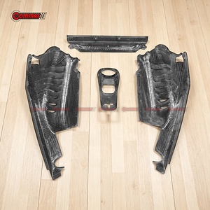 แผงห้องเครื่องยนต์คาร์บอนแห้งแบบ OEM ชุดเต็มสำหรับ Ferrari 488 GTB แผ่นปิดห้องเครื่องคาร์บอนเงา จัดส่งโดยตรง - Product Image 5