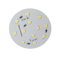 Carte PCB de remplacement Led personnalisée fabricant de carte PCB ronde Circuit imprimé Led 5cm 10cm pour ampoules LED spots LED