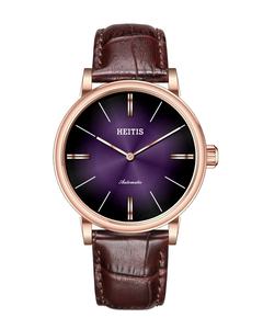 Reloj Automático de Acero Inoxidable de Estilo Nuevo Personalizado con Esfera de Color Degradado Ahumado, Compatible con Movimiento Japonés NH35 y ETA 2824 - Product Image 1