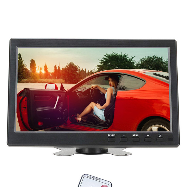 10.1 Inch Screen for VGA Plastic Computer Display Monitor for Car with AV