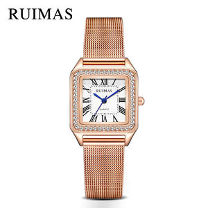 Reloj de Cuarzo Cuadrado Retro para Mujer, Diseño de Nicho Elegante y Exquisito, Reloj de Pulsera para Regalo - Product Image 6