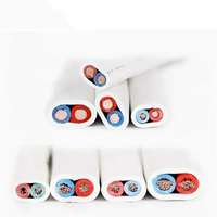 Câble électrique flexible BVVB 2*4 Bv Bvv Bvvb 1,5 mm 4 mm 2,5 mm 6 mm, cuivre, prix bas, isolation en PVC, fil électrique