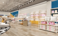 Présentoir de literie domestique en bois, présentoir de magasin de meubles, écharpe et drap de lit, oreiller, housse de couette, supports de rangement