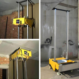 Otomatik Elektrikli Duvar Sıva Makinesi - 80/<span class=keywords><strong>100</strong></span> cm Çalışma Genişliği, Çimento Macunu Püskürtme, Sıva Uygulaması İçin Uygundur - Product Image 5