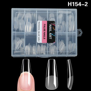 Venta al por Mayor de 216 Piezas/Caja de Puntas de Uñas Transparentes Ultrafinas de Material PMMA Mate <span class=keywords><strong>Aemi</strong></span>, Productos para Extensión de Uñas - Product Image 6