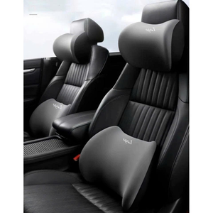 Ensemble de coussins de voiture ergonomiques BNG à prix abordable : appui-tête en mousse à mémoire de forme et coussin lombaire, souplesse et fermeté optimales, support de conduite universel - Product Image 6