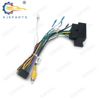 Adaptador de 42 Pines para Android con Decodificador CAN Bus, Adaptador de Antena Dual, Cable RCA para Cámara de Reversa para Peugeot 308 408