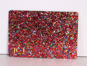 Lámina Acrílica Dicroica con Purpurina Gruesa, Corte Láser de 4mm, Personalizada JC-06, Venta al Por Mayor - Product Image 3
