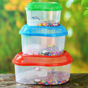 Groothandel Plastic Klein <span class=keywords><strong>Aquarium</strong></span> Draagbare Handheld Pet Box Turtletank <span class=keywords><strong>Aquarium</strong></span> <span class=keywords><strong>Aquarium</strong></span> - Product Image 4