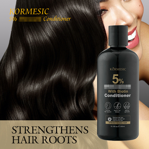 KORMESIC Marque Privée OEM ODM 300ml Gel Hydratant Lissant Végétalien à la Biotine pour la Croissance Capillaire et Traitement Anti-Chute - Product Image 3