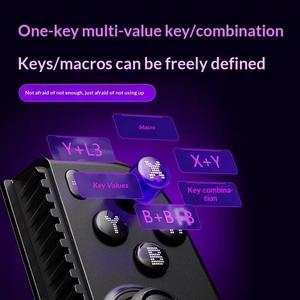 Manette de <span class=keywords><strong>jeu</strong></span> sans fil LEADJOY Blade Plus, personnalisable, portable, extensible, double capteur Hall, compatible avec <span class=keywords><strong>Switch</strong></span> 1 2/Android/IOS/PC/Pad - Product Image 3