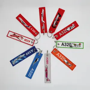 Móc Khóa Vải Tên ID Cá Nhân Móc Khóa Thêu Tùy Chỉnh Kéo Khóa Kéo - Product Image 2