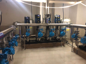 Nouvelle pompe centrifuge verticale multi-étages en métal de 1000 L, pour alimentation en eau sans surpression négative, avec composant de pompe à eau de 1000 L de capacité - Product Image 3