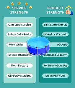 <span class=keywords><strong>Étang</strong></span> à poissons galvanisé <span class=keywords><strong>de</strong></span> tuyau <span class=keywords><strong>de</strong></span> matériel <span class=keywords><strong>de</strong></span> toile <span class=keywords><strong>de</strong></span> PVC à haute densité à vendre - Product Image 5