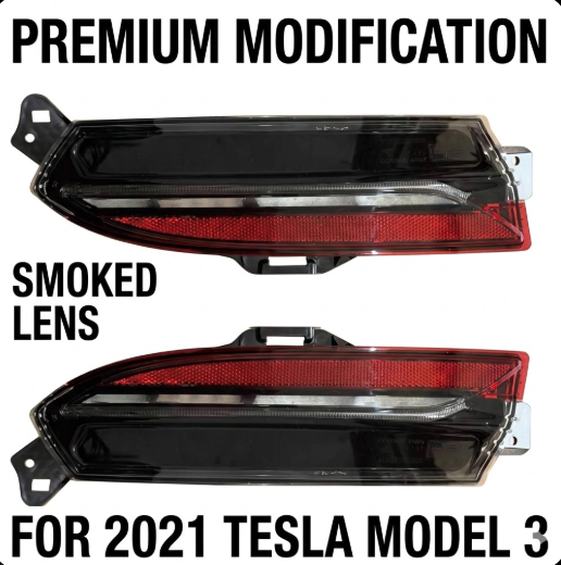 For Tesla Model 3 Rear Bumper Light Assembly Rear Tail Light Plug & Play Auto Parts