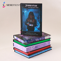 Impression personnalisée de romans fantastiques avec bords estampillés, pages de fin de chapitre illustrées et étui de protection – Fournisseur OEM