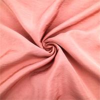 Tissu en mélange de polyester 65% de rayonne 35% de couleur unie respirant résistant à l'usure et aux rides