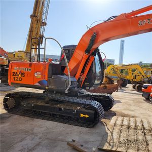90% nouvelle pelle Hitachi 120 d'occasion japon Original ZAXIS120 mini pelle ZX120 d'occasion ZX70 ZX120 ZX130 ZX160 ZX200 vente au comptant - Product Image 1