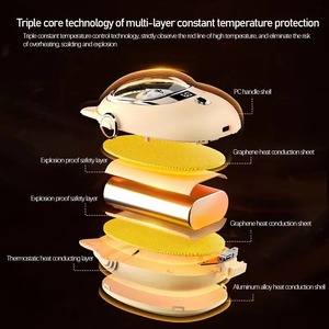 Calentador de Manos 3 en 1 y Banco de Energía de 3000/10000 mAh con Carga USB, Luz, Temperatura Ajustable, Calentamiento Rápido, Calentador de Manos Bonito para el Invierno - Product Image 4