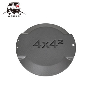 <span class=keywords><strong>4x4</strong></span> cubierta de fibra de carbono Real cubierta de <span class=keywords><strong>rueda</strong></span> de <span class=keywords><strong>repuesto</strong></span> para W463 clase G G500 G55 G63 G65 neumático trasero para coche - Product Image 5