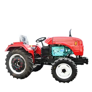 2024 yeni mal festivali, noel indirim 40HP büyük dört tekerlekten çekiş tarım traktör