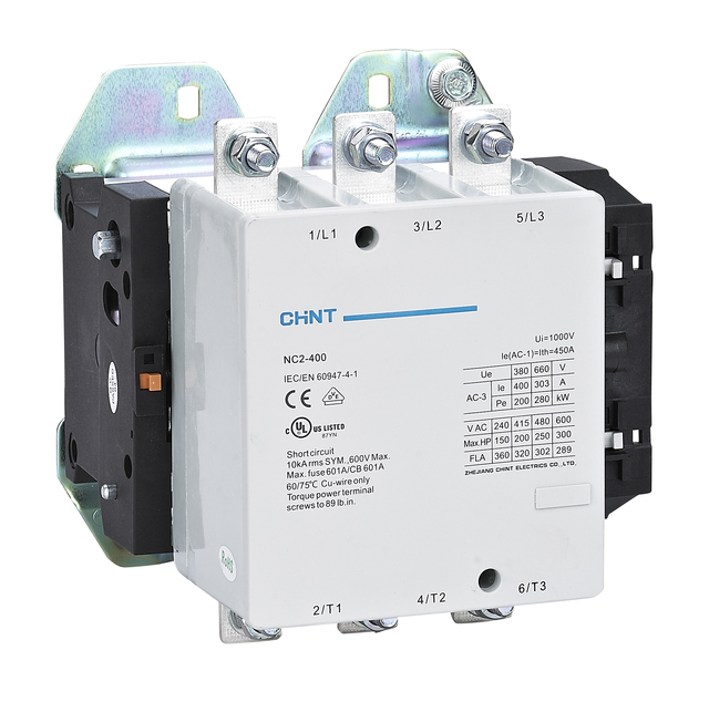 NC2 CHINT Heavy Duty AC Contactor High Breaking Capacity for Water Pump Fan PV System and Industrial Automation Equipment