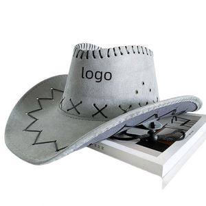 Sombreros Elegantes de Ala Ancha, Esenciales para el Verano, Estilo Vaquero Occidental para Mujer - Product Image 1