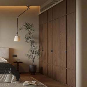 เฟอร์นิเจอร์ห้องนั่งเล่นและห้องนอนแบบกำหนดเอง ตู้เก็บของ ตู้หนังสือ ตู้เสื้อผ้า สำหรับอพาร์ทเมนต์ วิลล่า หรือใช้ในบ้าน - Product Image 3