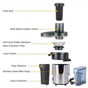 110V/220V Cam điện máy xay sinh tố cà rốt vắt Máy Báo Chí lạnh chuyên nghiệp thương mại chậm máy ép trái cây - Product Image 6