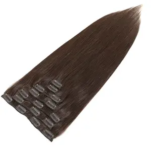 Full Head Clip-In Pure Human Hair Extension Wholesale Cheap Price