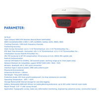 Nouveau module récepteur S6plus 2026 en promotion – Équipement d'instrumentation de topographie Bluetooth avec récepteurs de bandes L1, L5, L1&L2 GPS GNSS RTK