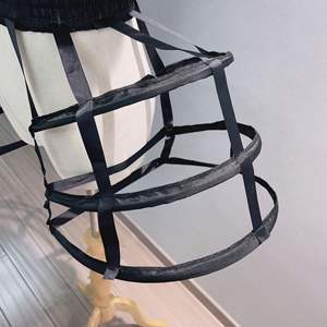 Baroque creux <span class=keywords><strong>noir</strong></span> blanc cage à oiseaux agitation 3 cerceaux Crinoline Lolita Banquet Costume robe de bal Performance <span class=keywords><strong>jupon</strong></span> spécial - Product Image 5