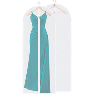 Custom Logo Hot PEVA Dustproof Oxford <strong>Garment</strong> <strong>Bag</strong> With Zippers Dust Cover For Closet Clothes Storage And Travel Suitability - Product Image 3