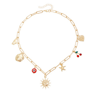 Européen et Ameican Coss-Bode Jewely Stafish Shell Ocean Element Collier Bohème Reto Style Pesonality Ceative - Product Image 6