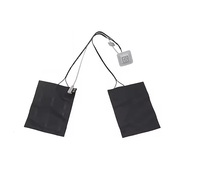 Kit de 2 láminas calefactoras de grafeno con un controlador para dos películas calefactoras, tamaño y voltaje personalizables para chalecos, chaquetas y ropa con calefacción.
