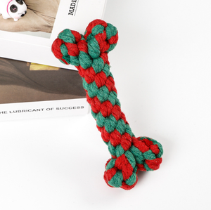 Jouets interactifs pour chiens en corde de coton de luxe en forme d'os, de la marque GMTPET Toy Factory, vente en gros, modèle industriel, offre spéciale - Product Image 2