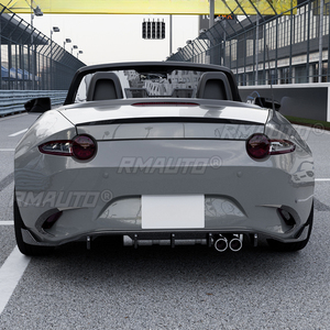 ชุดแต่งสปอยเลอร์วินด์ไนฟ์สำหรับรถมาสด้า MX-5 Miata ND ปี 2016+  ใบมีดแอร์เบลด  ตัวแยกอากาศกันชนหลัง  อุปกรณ์ตกแต่งรถยนต์ - Product Image 4