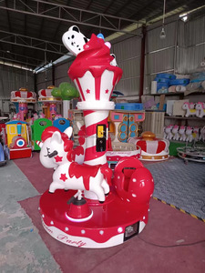 Parque de Atracciones para interiores y exteriores, parque de diversiones para niños, carrusel para tres personas - Product Image 2