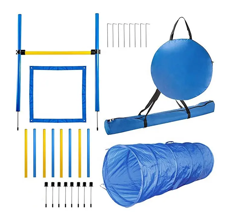 Honden Outdoor Games Hond Agility Equipment Set Pet Training Met Tunnel