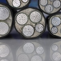 Fabrik preis Stromkabel Mittels pannung 4-adrig 16mm 25mm 35mm 50mm 70mm Aluminium leiter PVC/XLPE-isoliertes elektrisches Kabel