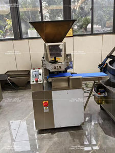 เครื่องแบ่งแป้งอัตโนมัติ เครื่องปั้นแป้งทรงกรวย เครื่องตัดแป้งตอร์ติญ่าและโรตี - Product Image 5